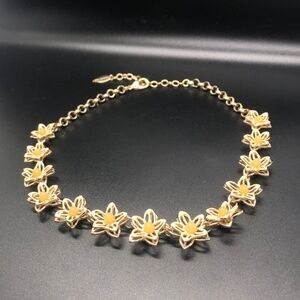 Coldwater Creek Flower Necklace